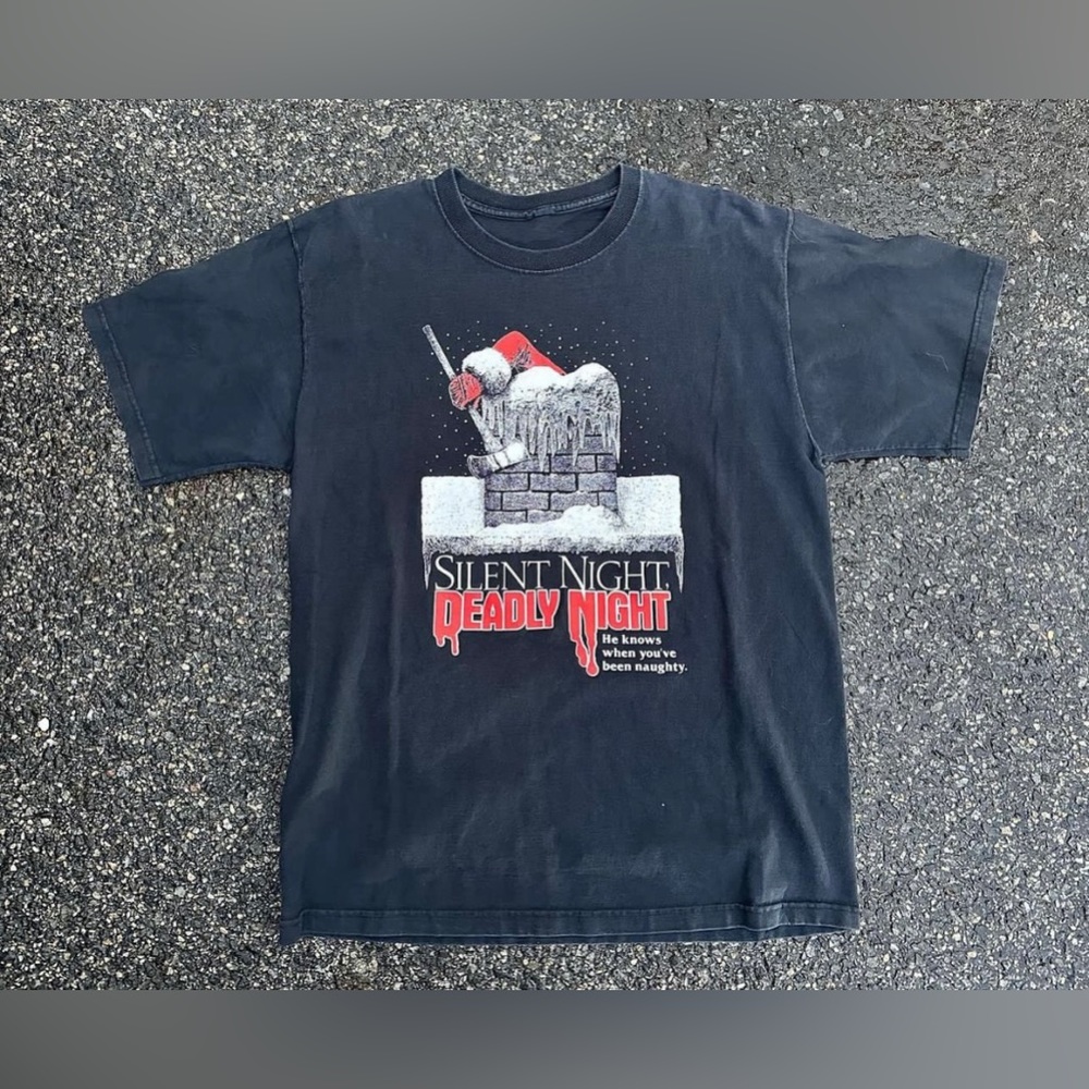 Vintage silent night shirt